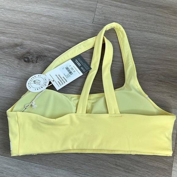 Vuori Daily Piped Bra sunlight Racerback Sports Bra Intimates - Picture 9 of 10
